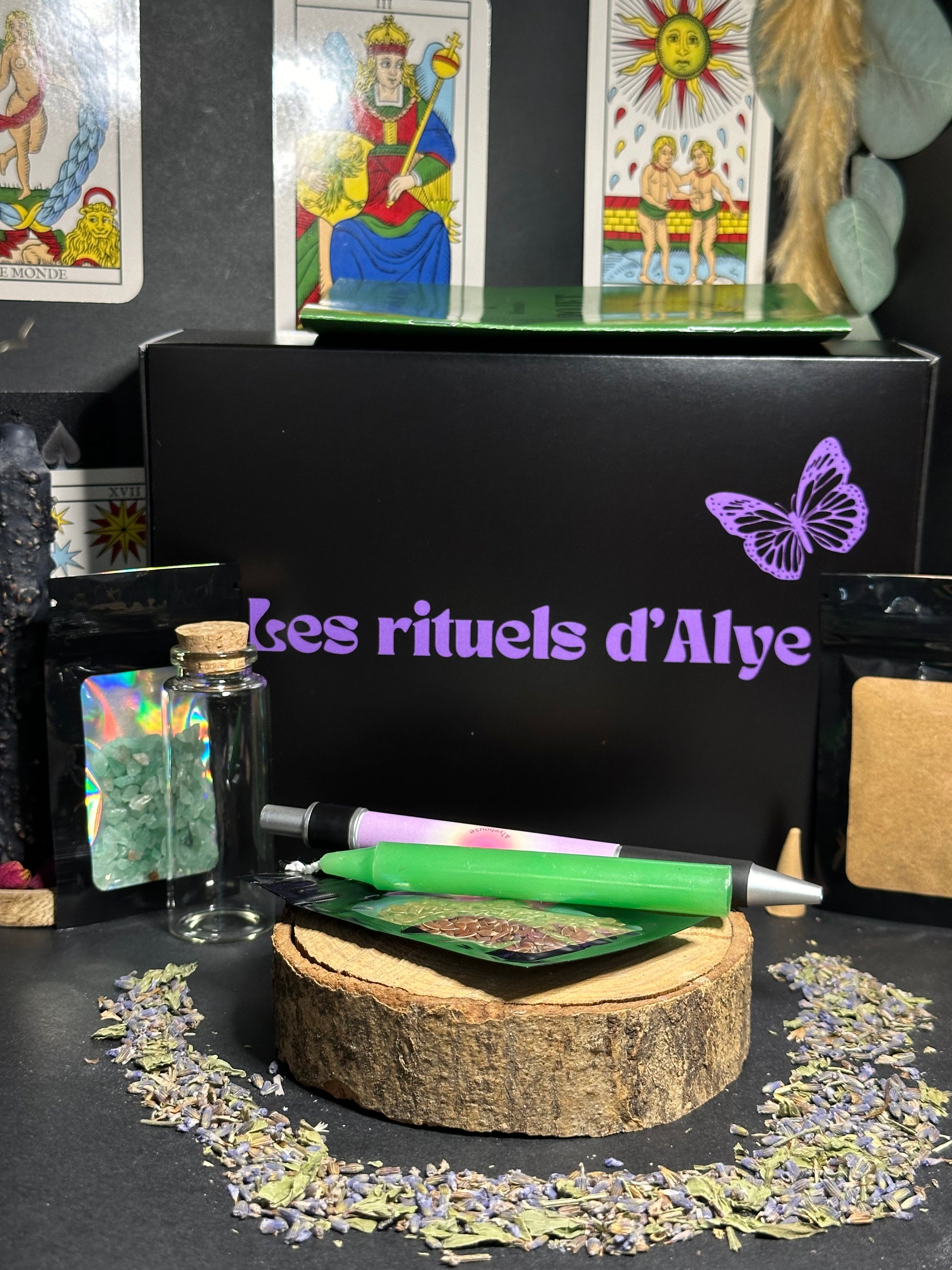 Box rituel - Réalisation, réussite et abondance de tes projets