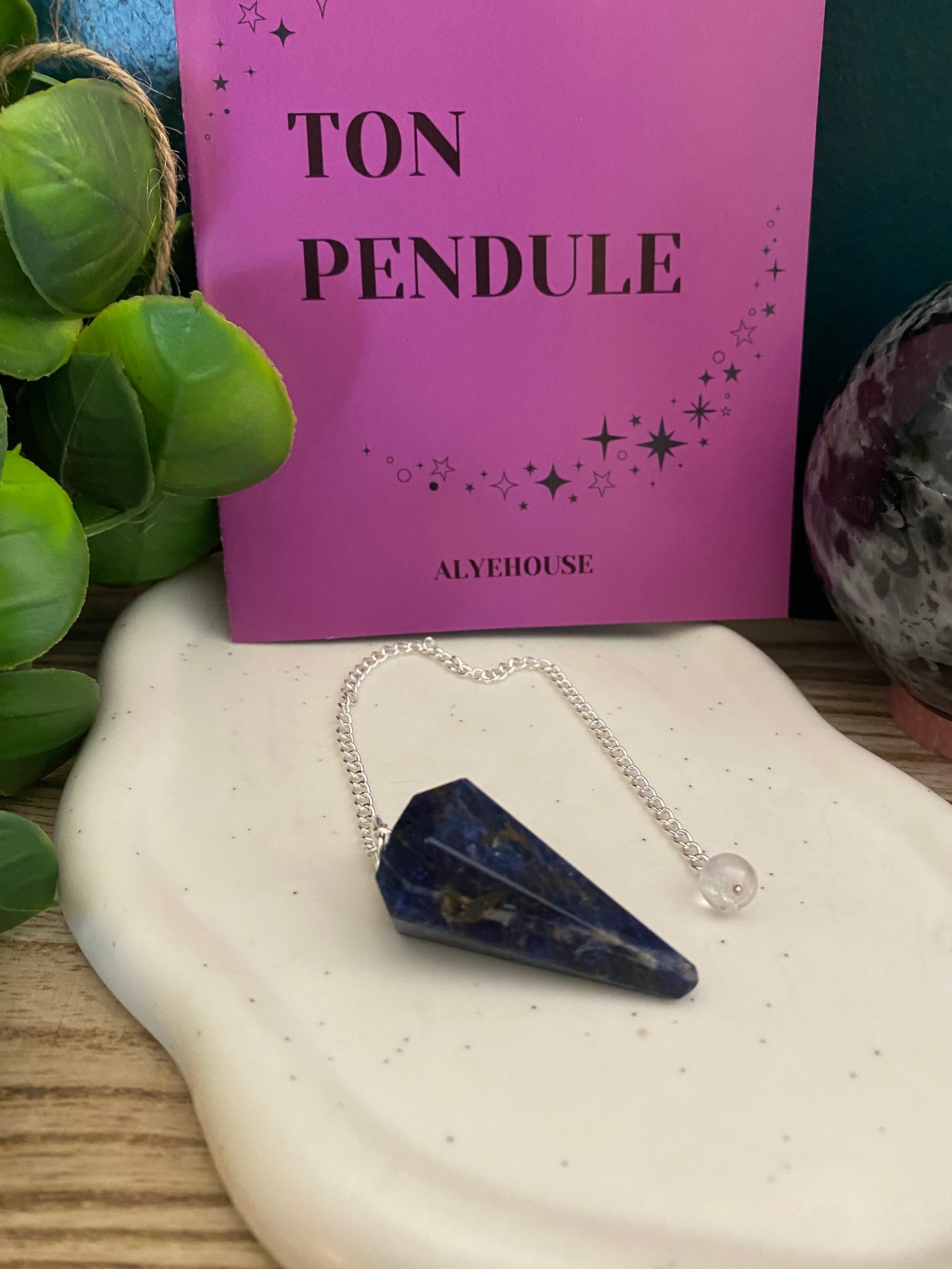 Pendule - Pierre Sodalite