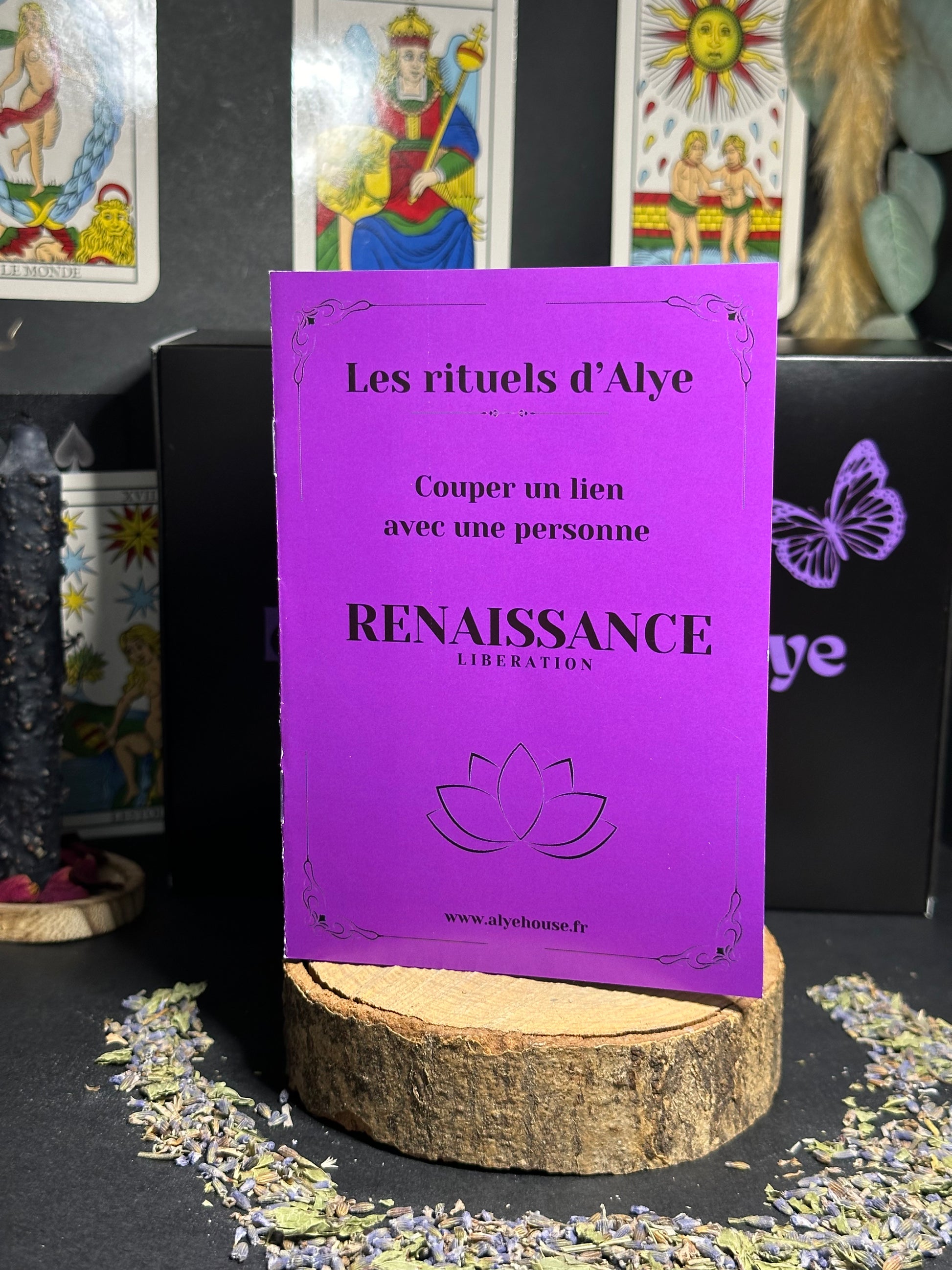 Box rituel - Renaissance, couper un lien avec une personne, une situation, un schéma répétitif, une souffrance