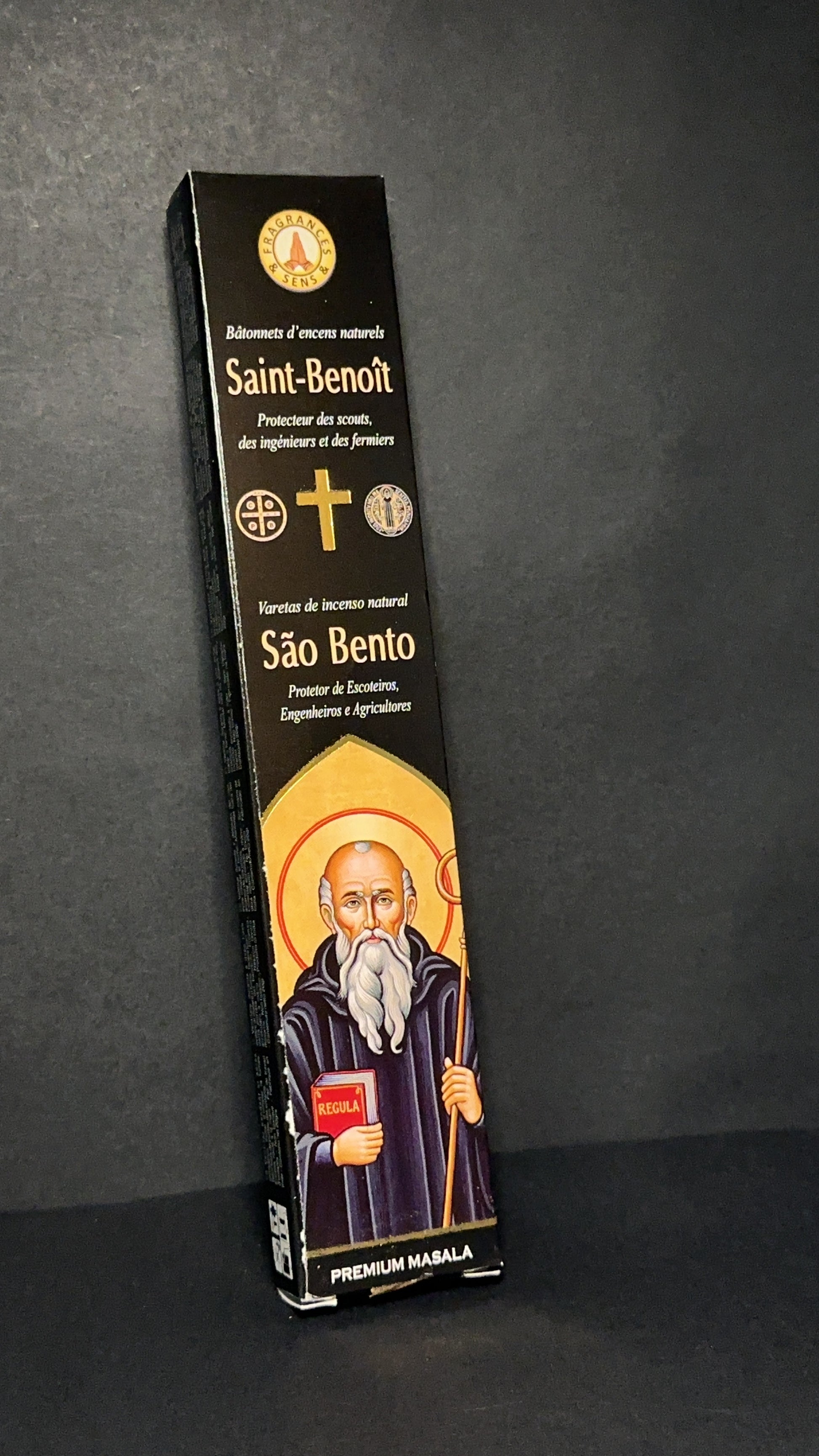 Batons d'encens Saint Benoit - Protection, purification & bénédictions