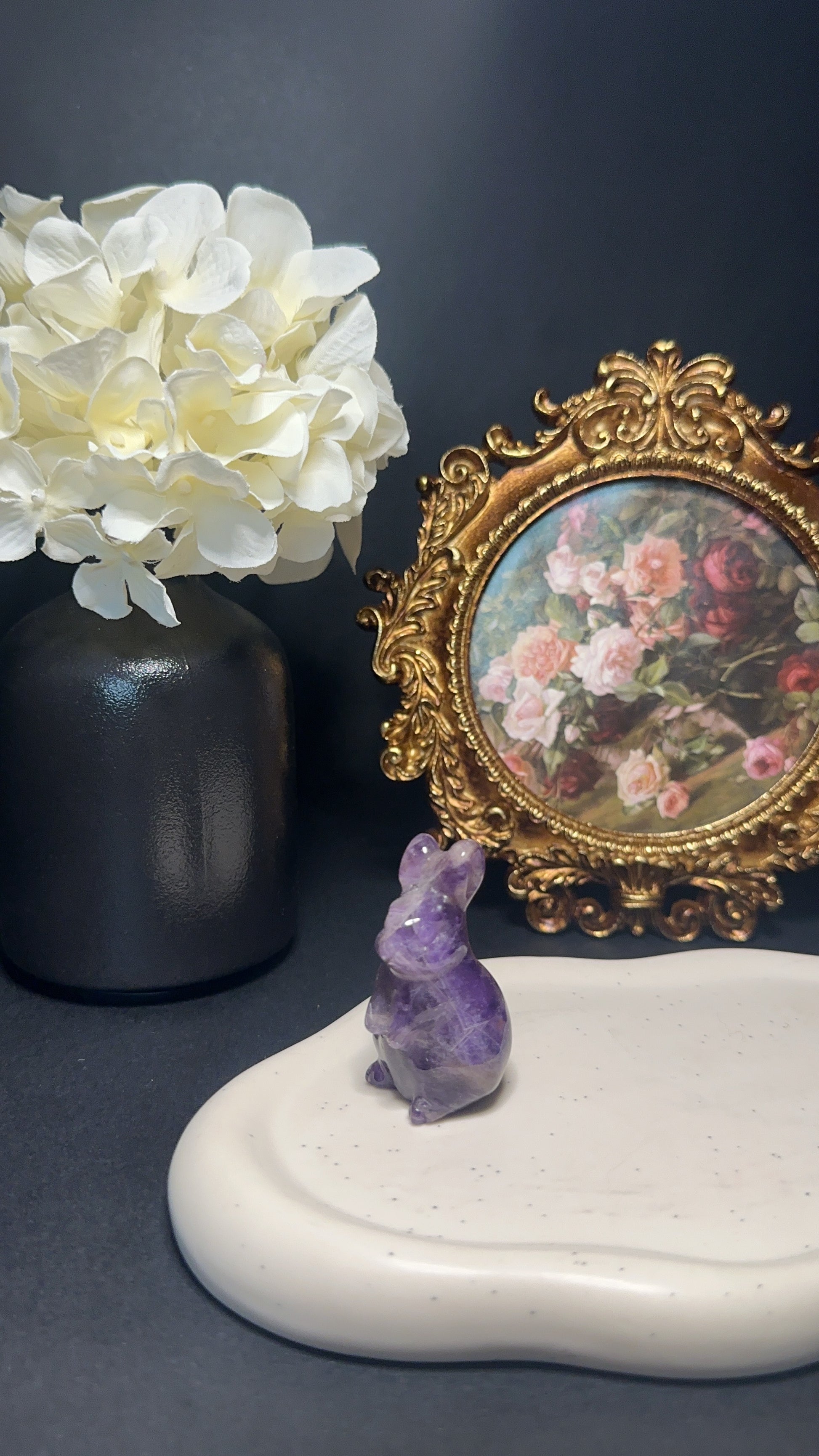 Lapin améthyste – Apaisement & sérénité