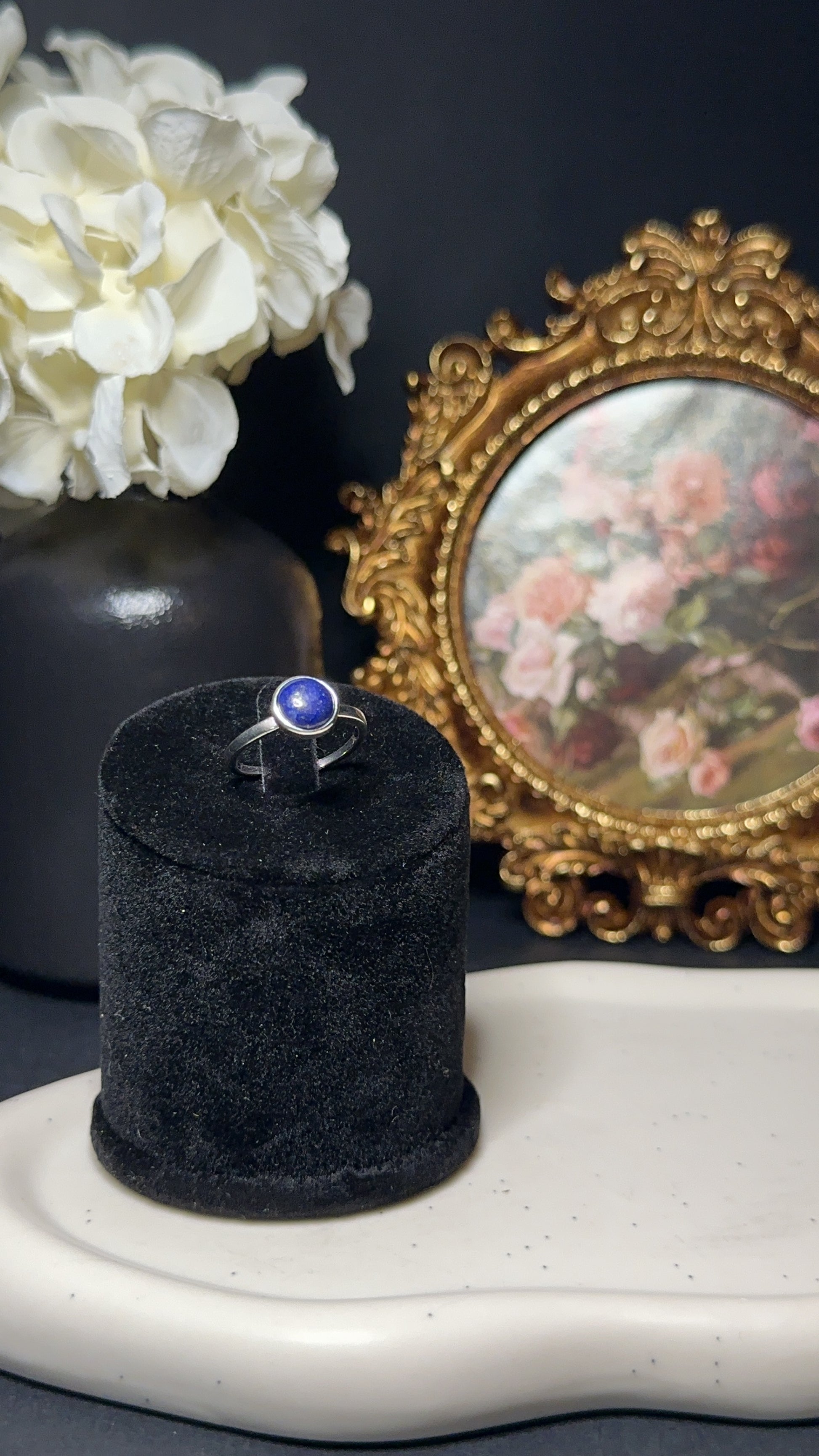 Bague lapis lazuli - Eveil, clairvoyance & paix mentale