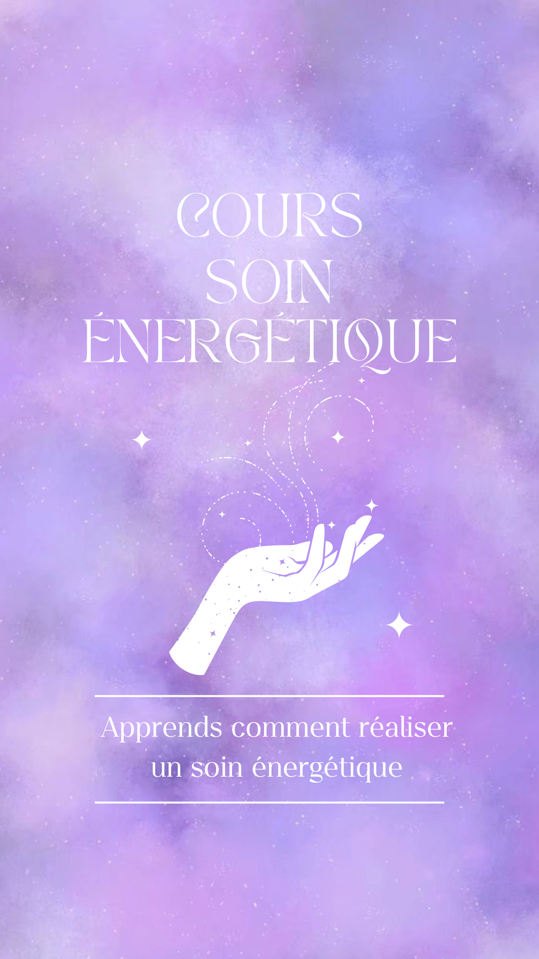 Cours individuel soin - Je t'apprend à à faire un soin énergétique