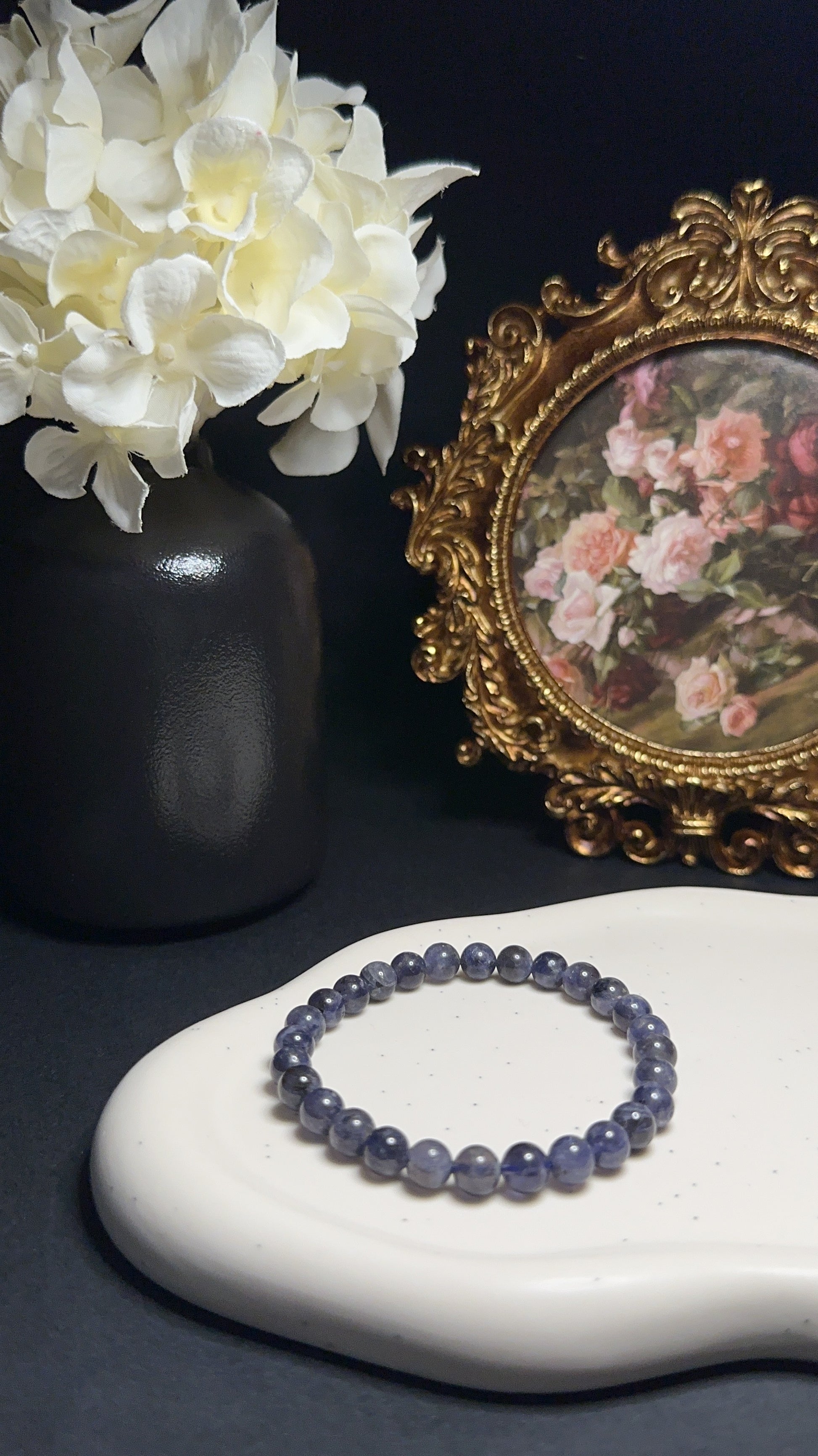 Bracelet de Dumortiérite - Discipline, concentration & sagesse