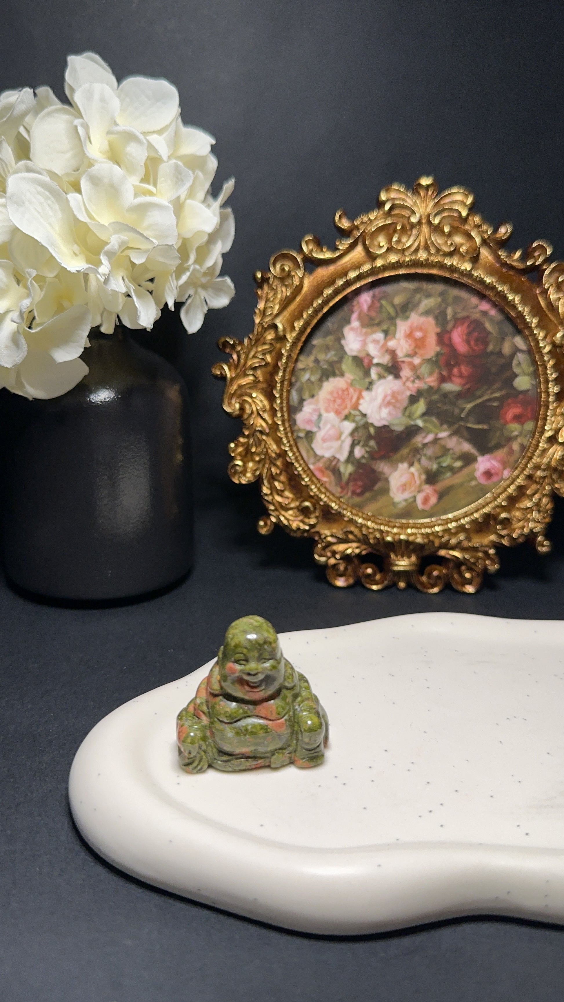 Bouddha unakite - Paix, harmonie & renouveau