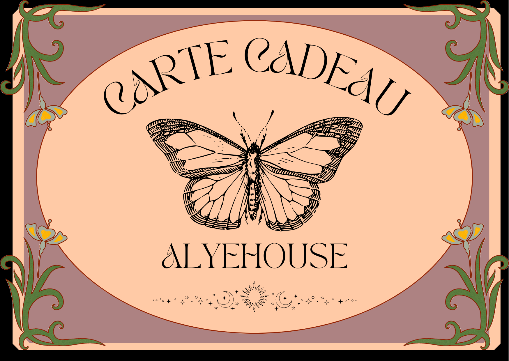 Carte Cadeau ALYEHOUSE