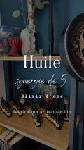 Synergie 5 huiles - Élixir d’Âme - Roll-on 10 ml