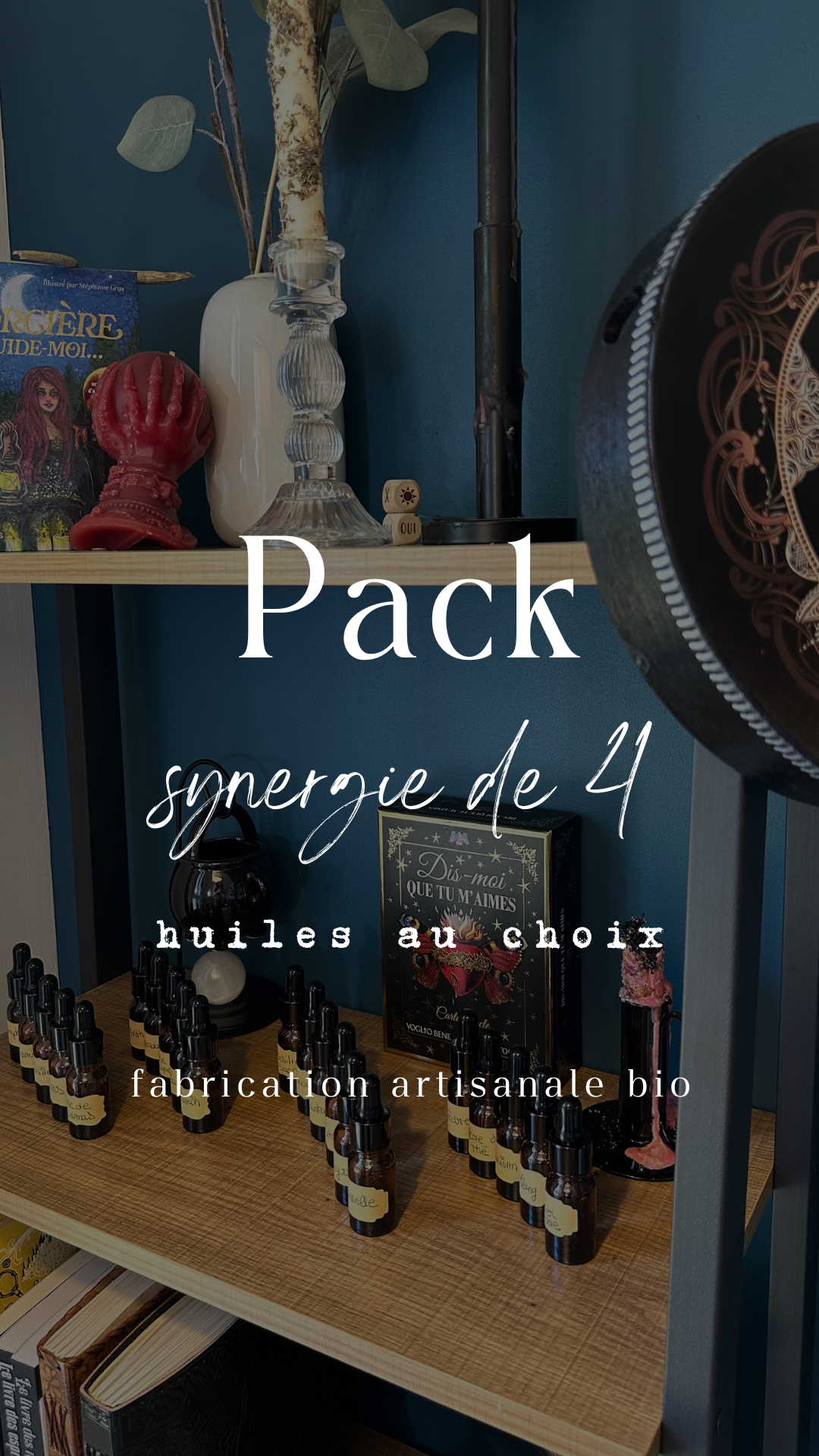 Pack de 4 Synergies huiles au choix