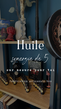 Synergie 5 huile sur mesure - Création unique rien que pour toi