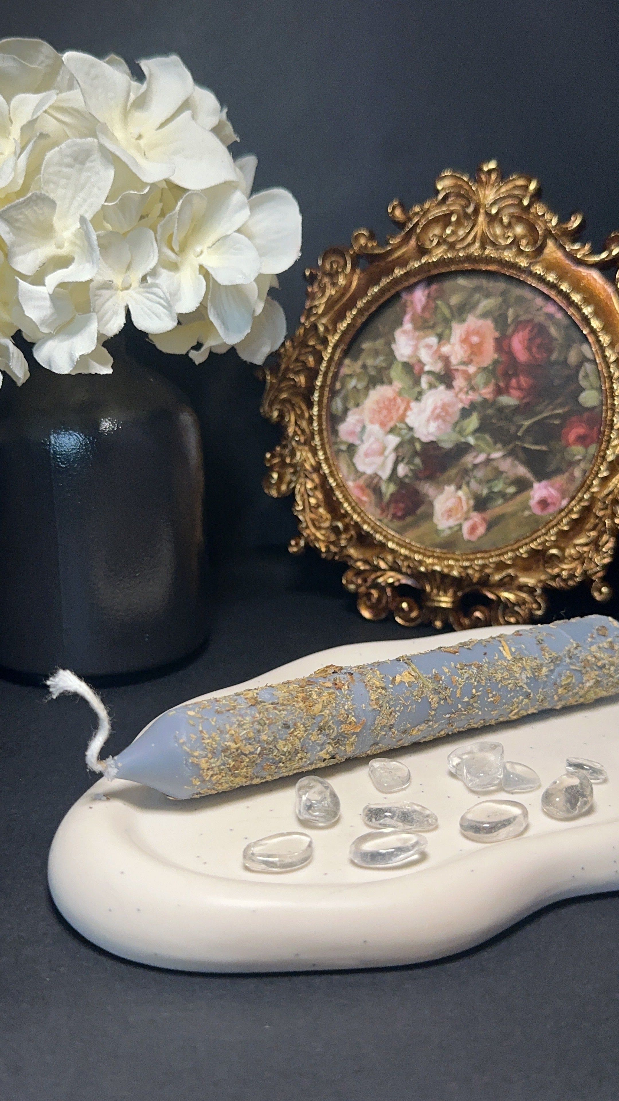 Bougie "New Moon" – Renouveau, clarté & rituel lunaire