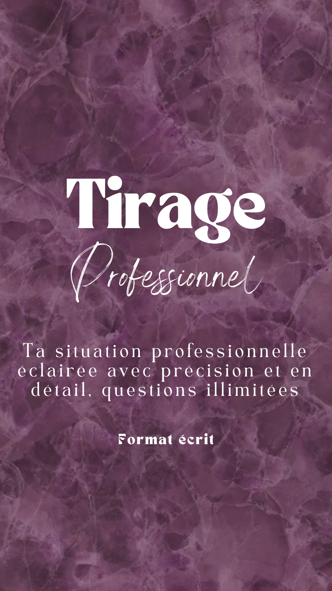 Tirage professionnel / financier / projet