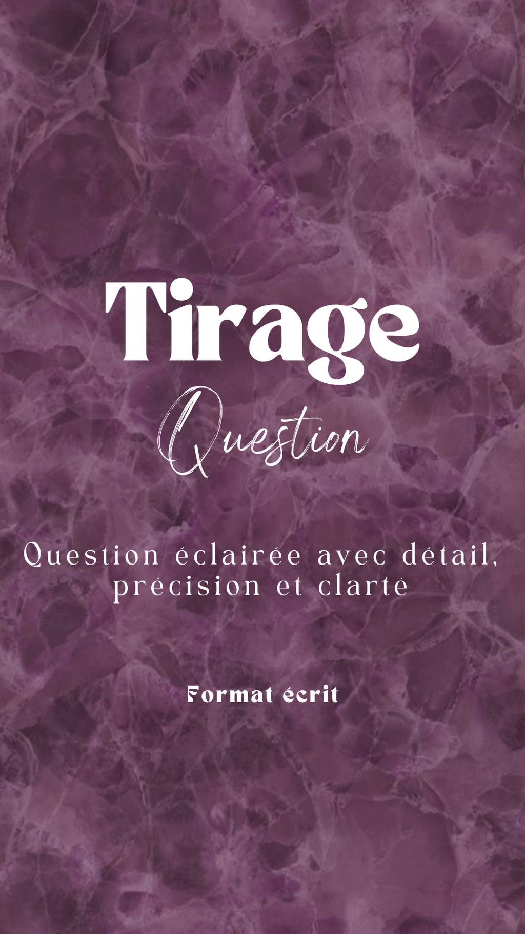 Réponse question détaillé
