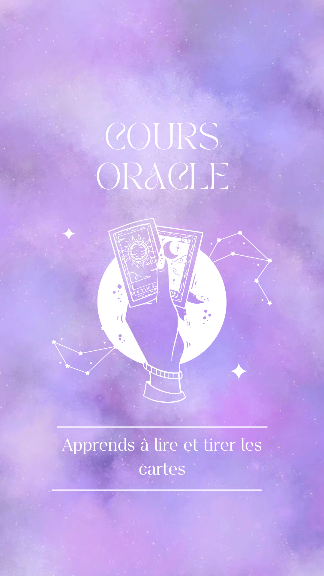 Cours individuel Cartomancie - Je t'apprend à tirer et comprendre les cartes