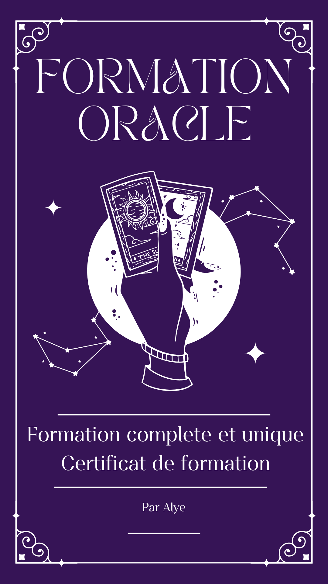 Formation cartomancie - Complète en visio avec certificat
