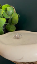 Bague Argent & Quartz rose - Amour & Douceur