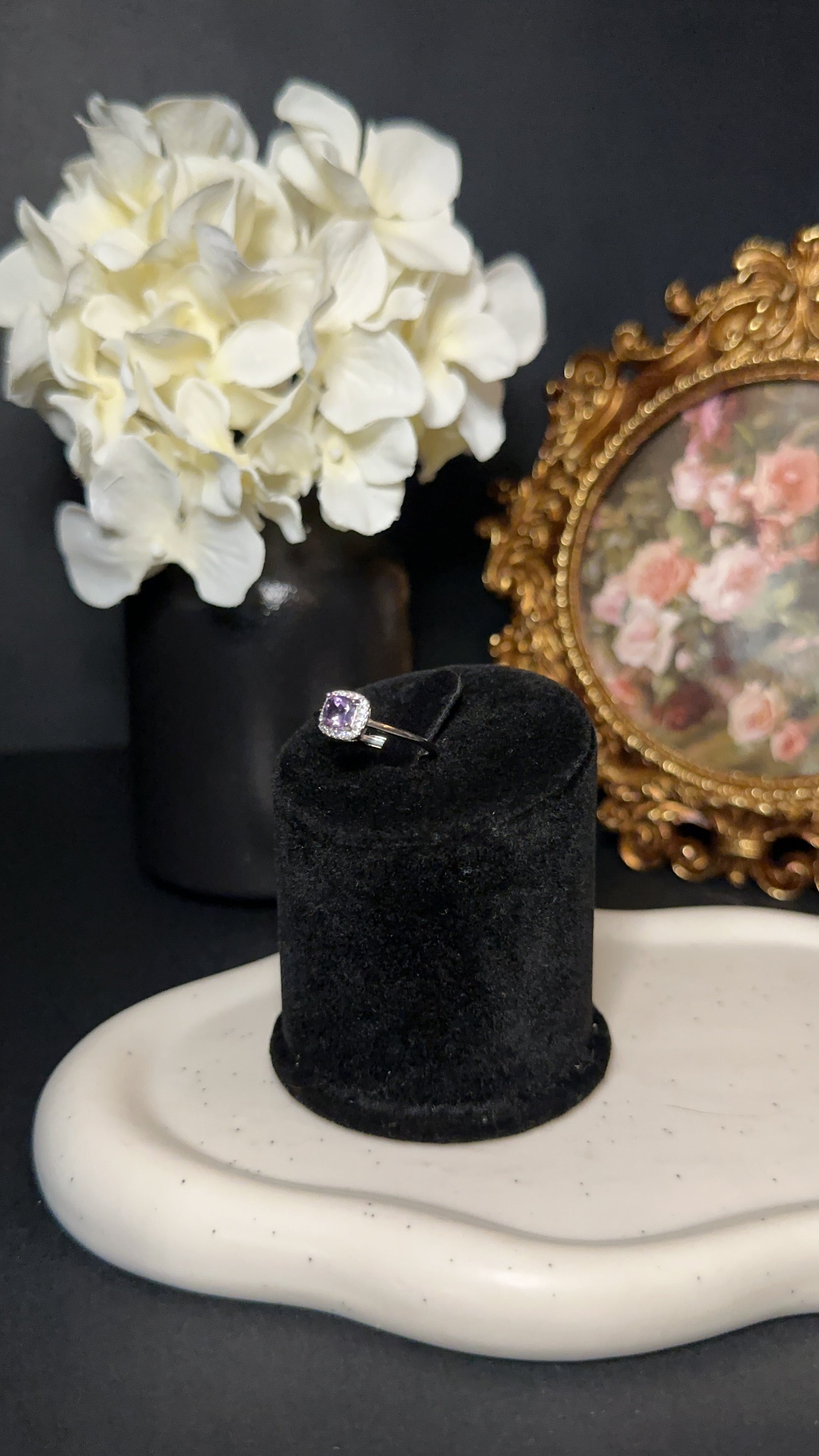 Bague "Eclat" d'Améthyste – Intuition, sérénité & protection