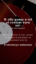 Il/elle pense à toi et revient vers toi