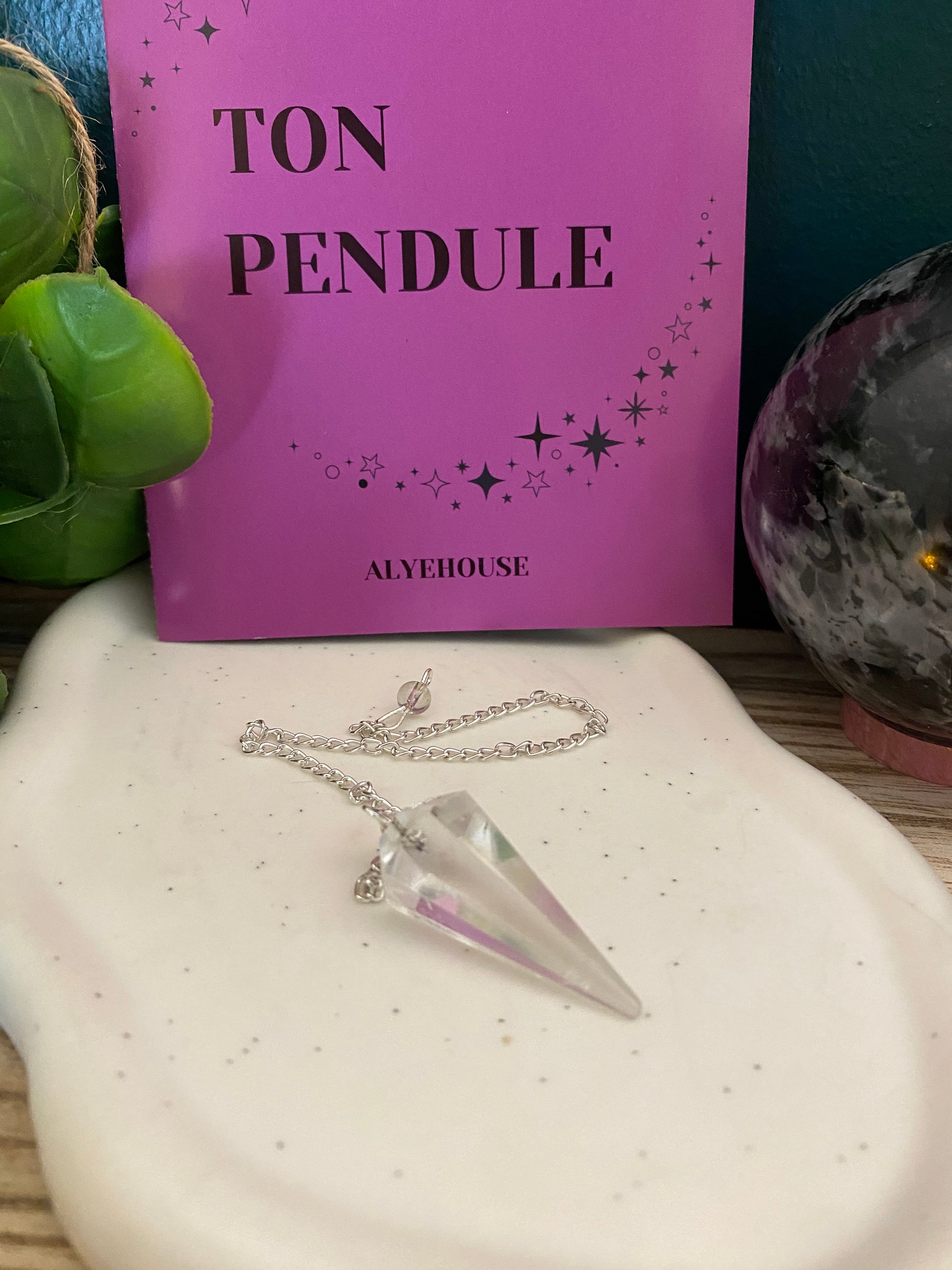 Pendule - Cristal de roche