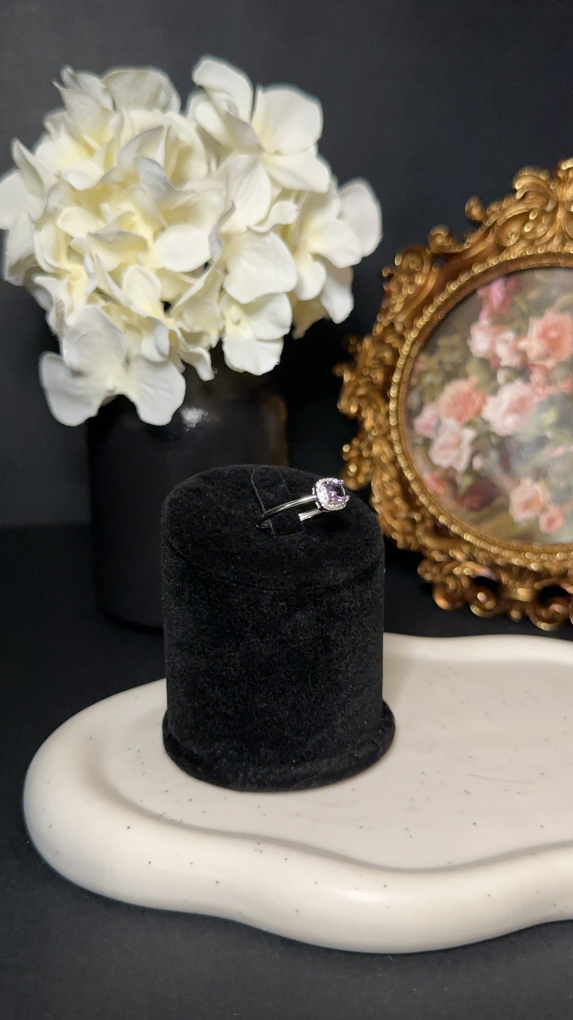Bague "Eclat" d'Améthyste – Intuition, sérénité & protection