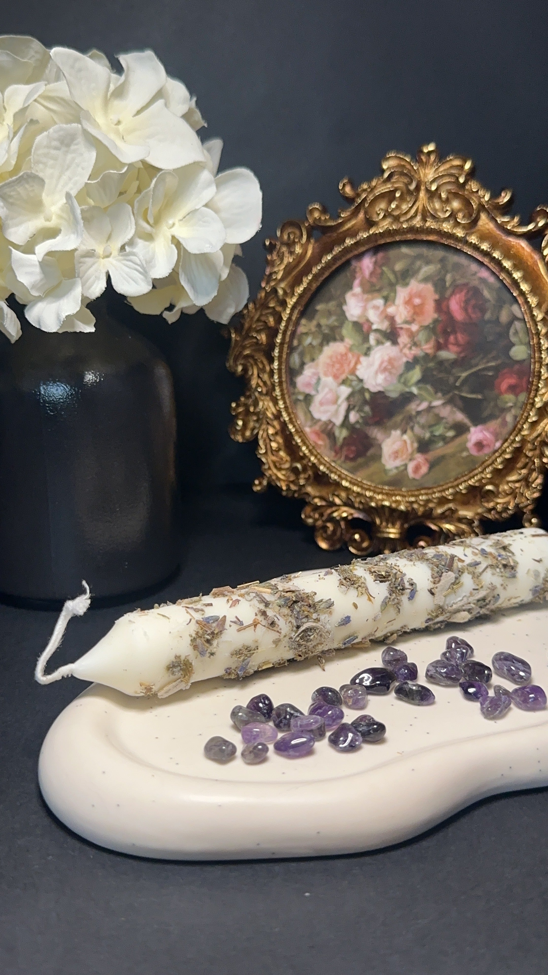 Bougie "Full Moon" – Purification, intuition & rituel lunaire