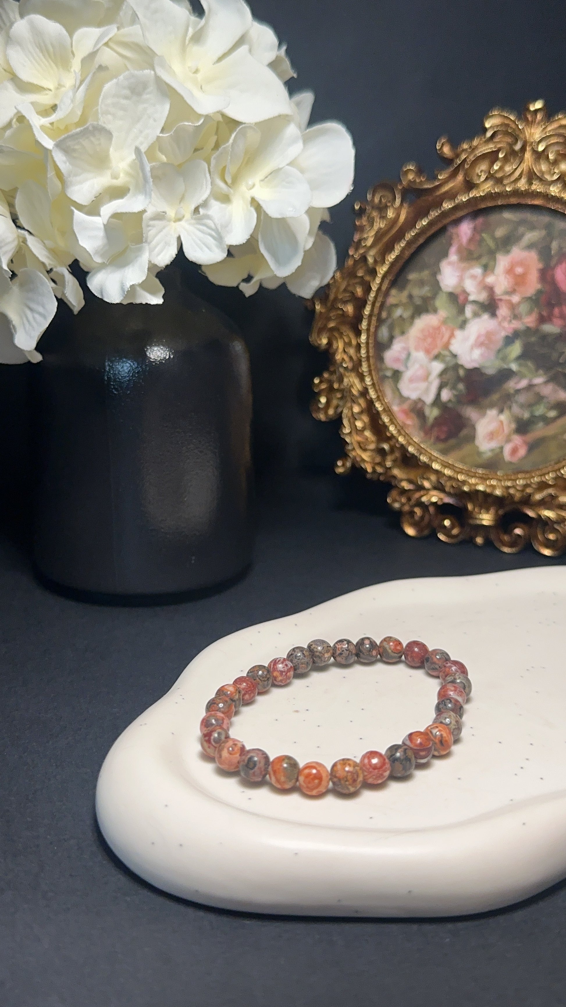Bracelet Jaspe Léopard – Assurance & équilibre intérieur