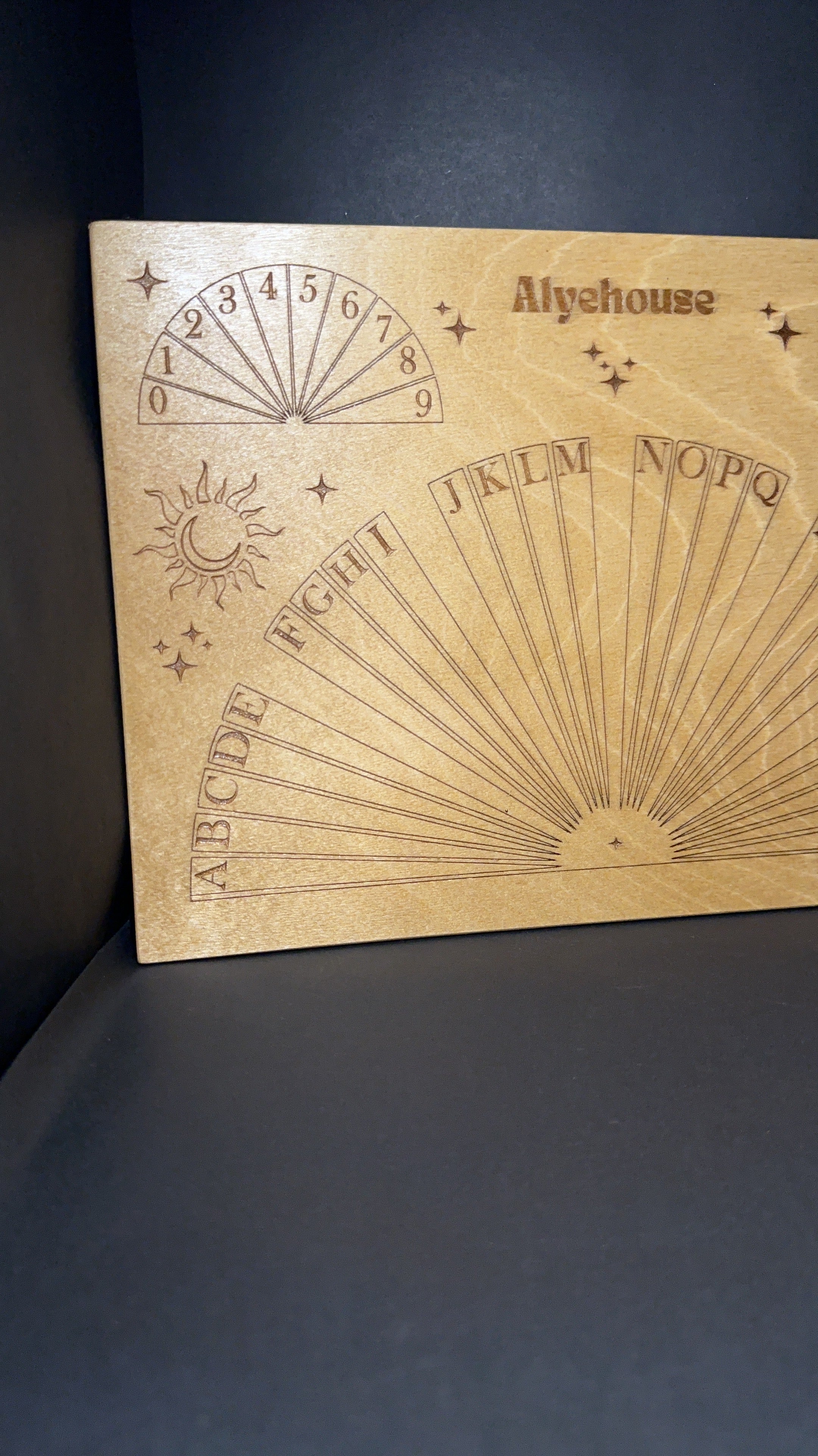 Planche de pratique du pendule