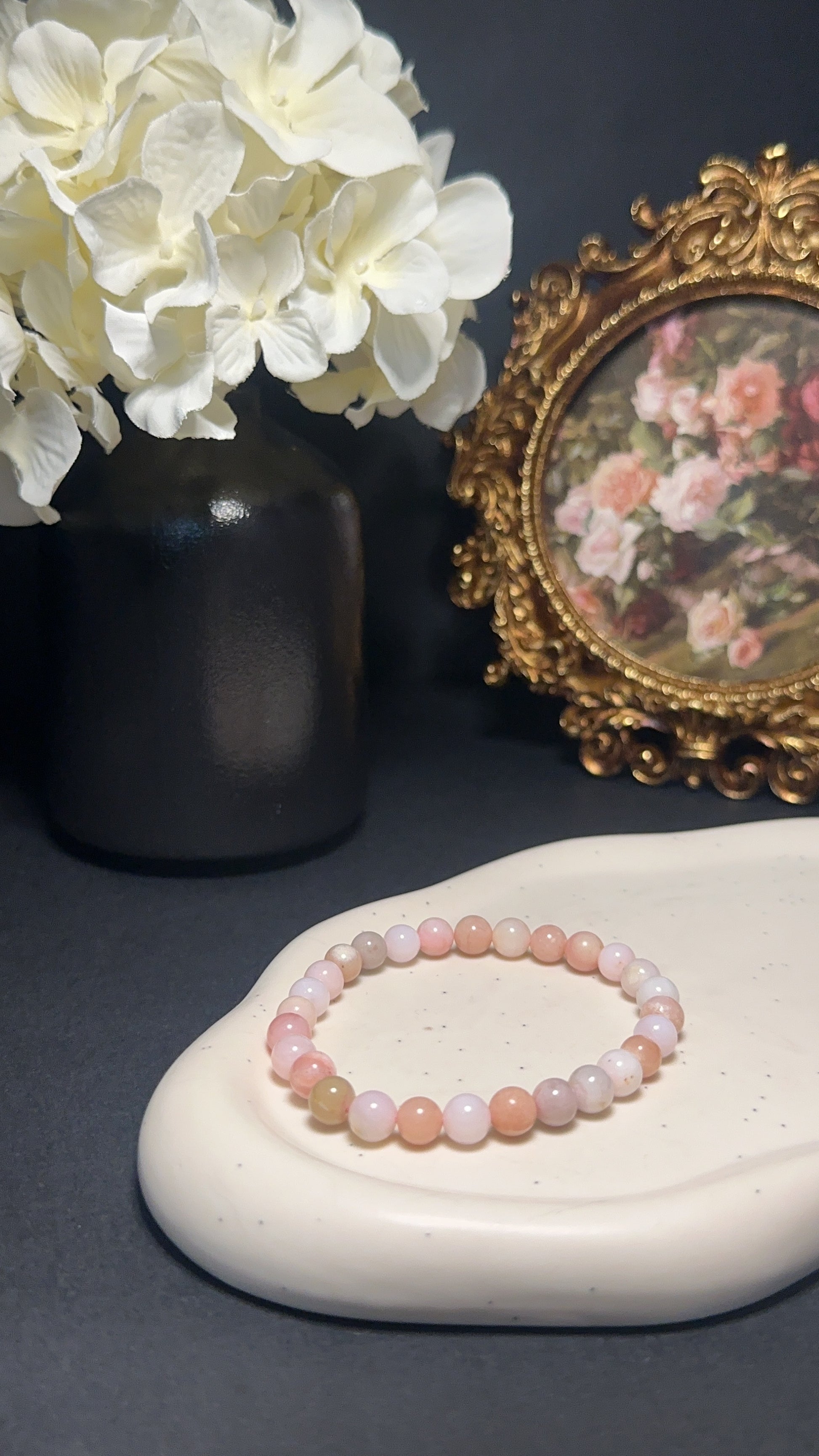 Bracelet Morganite – Guérison & renouveau émotionnel