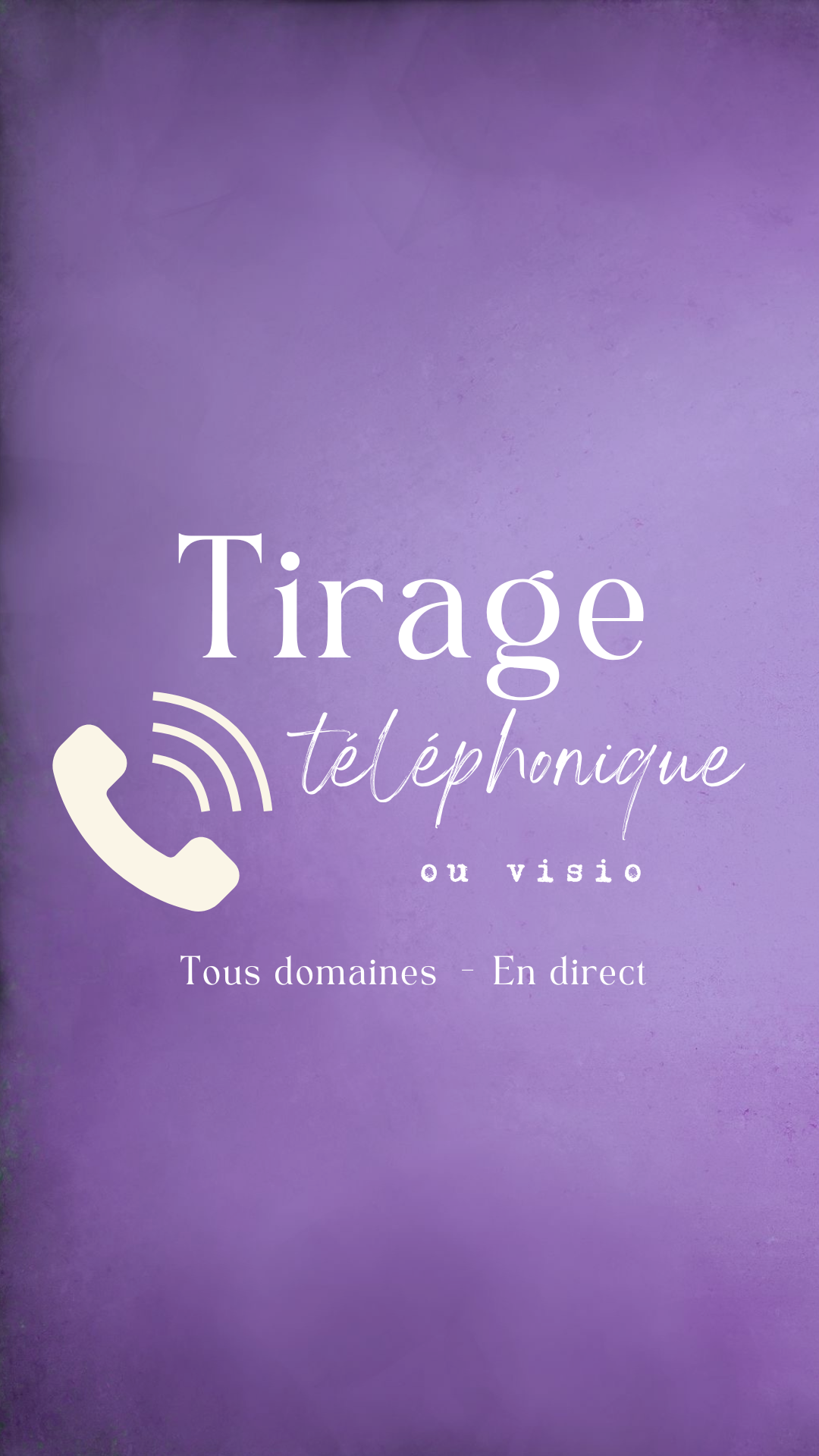 Appel privé  - avec Alye