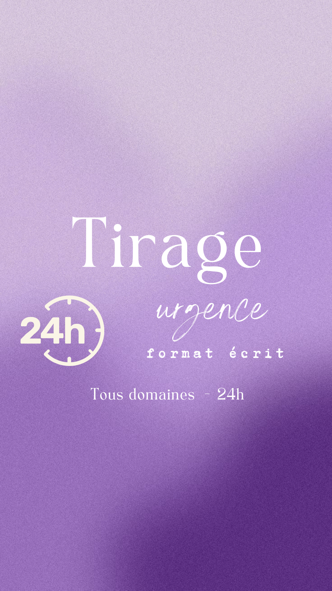 Guidance en Urgence Réponse sous 24h- par Alye