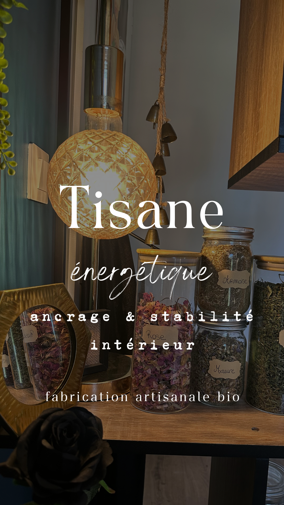 Tisane énergétique - Ancrage & Stabilité intérieure (150g)