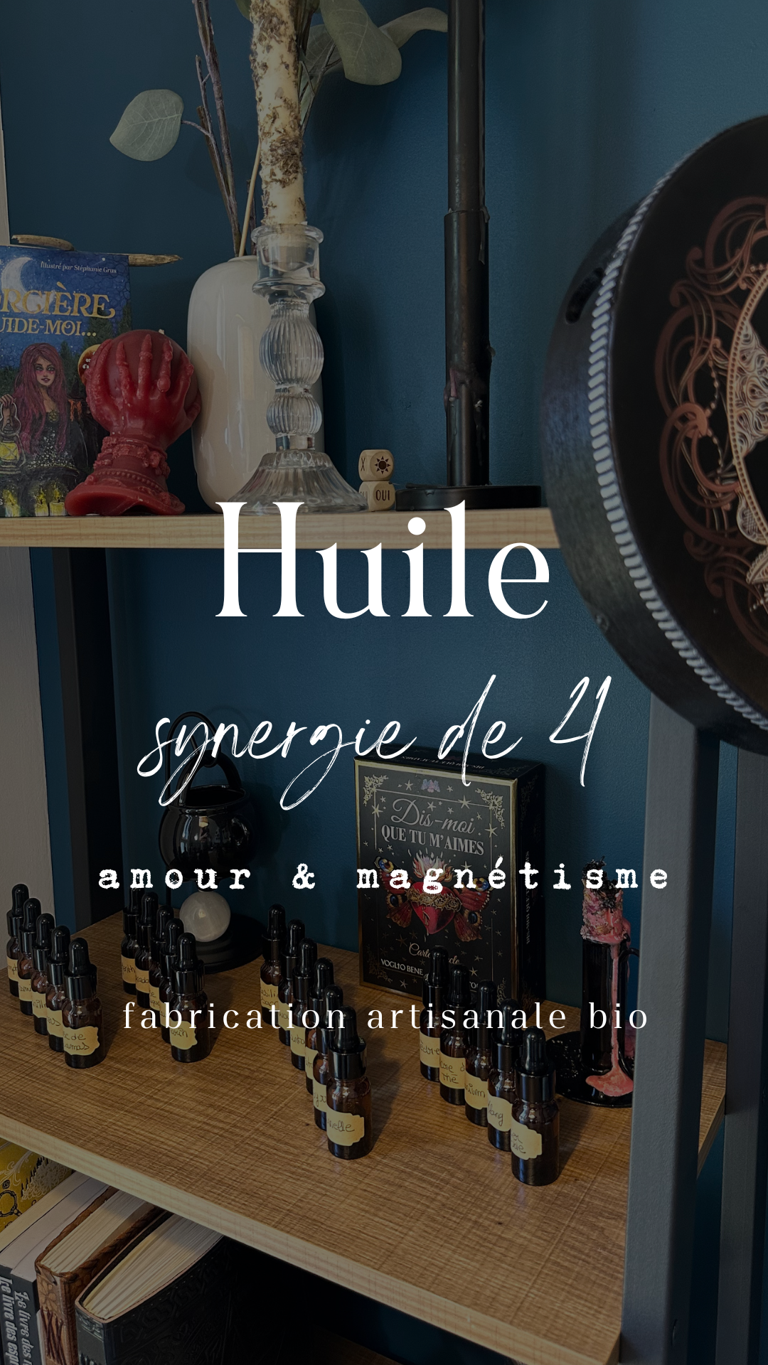 Synergie 4 huiles - Amour & Magnétisme - Roll-on 10 ml