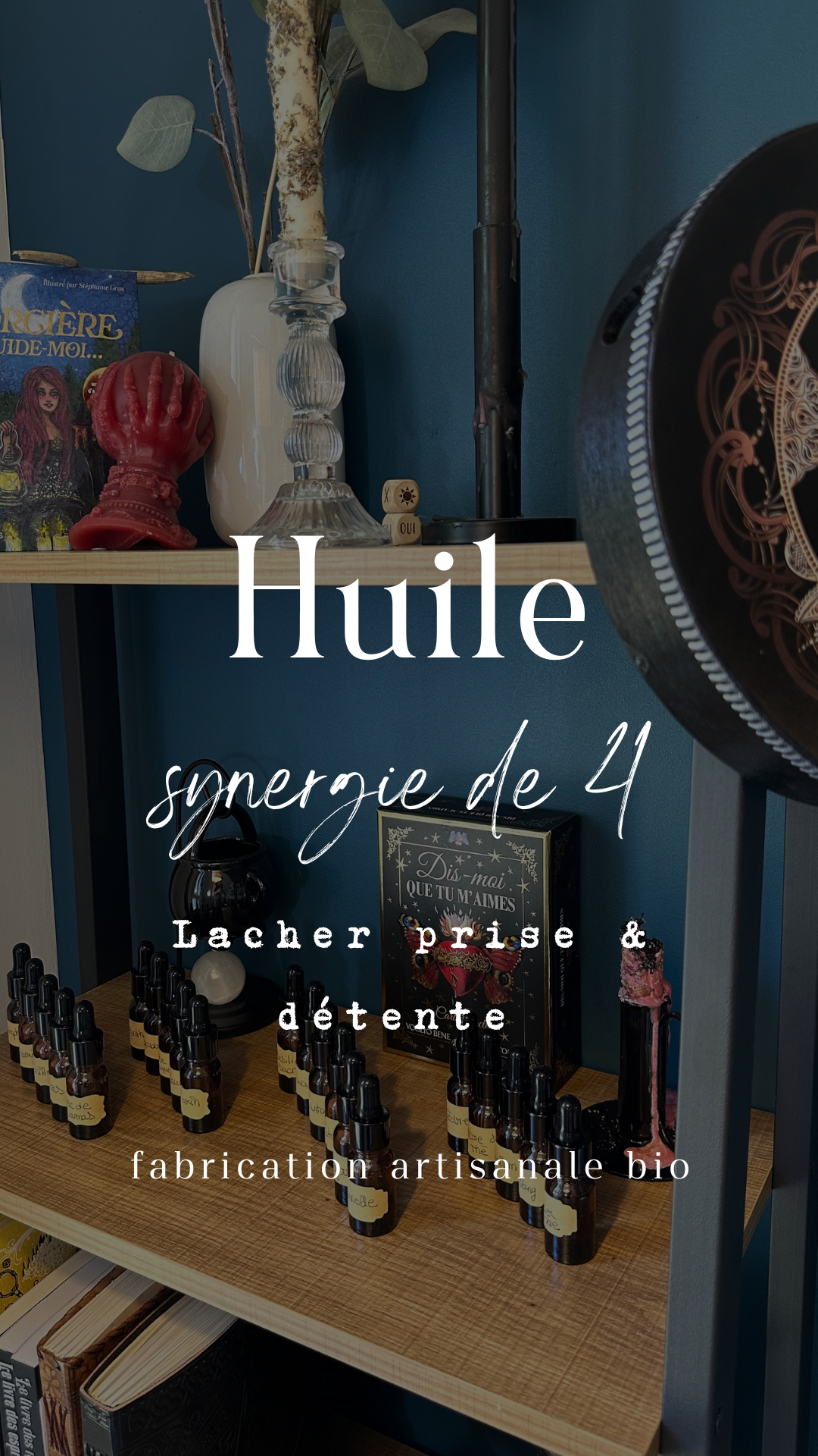 Synergie 4 huiles - Lâcher-Prise & Détente - Roll-on 10 ml