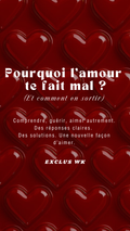Questionnaire pour comprendre enfin ce qui te fait souffrir en amour