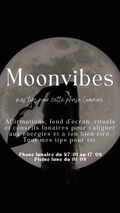 Journal - Moon vibes mes tips pour cette phase lunaire