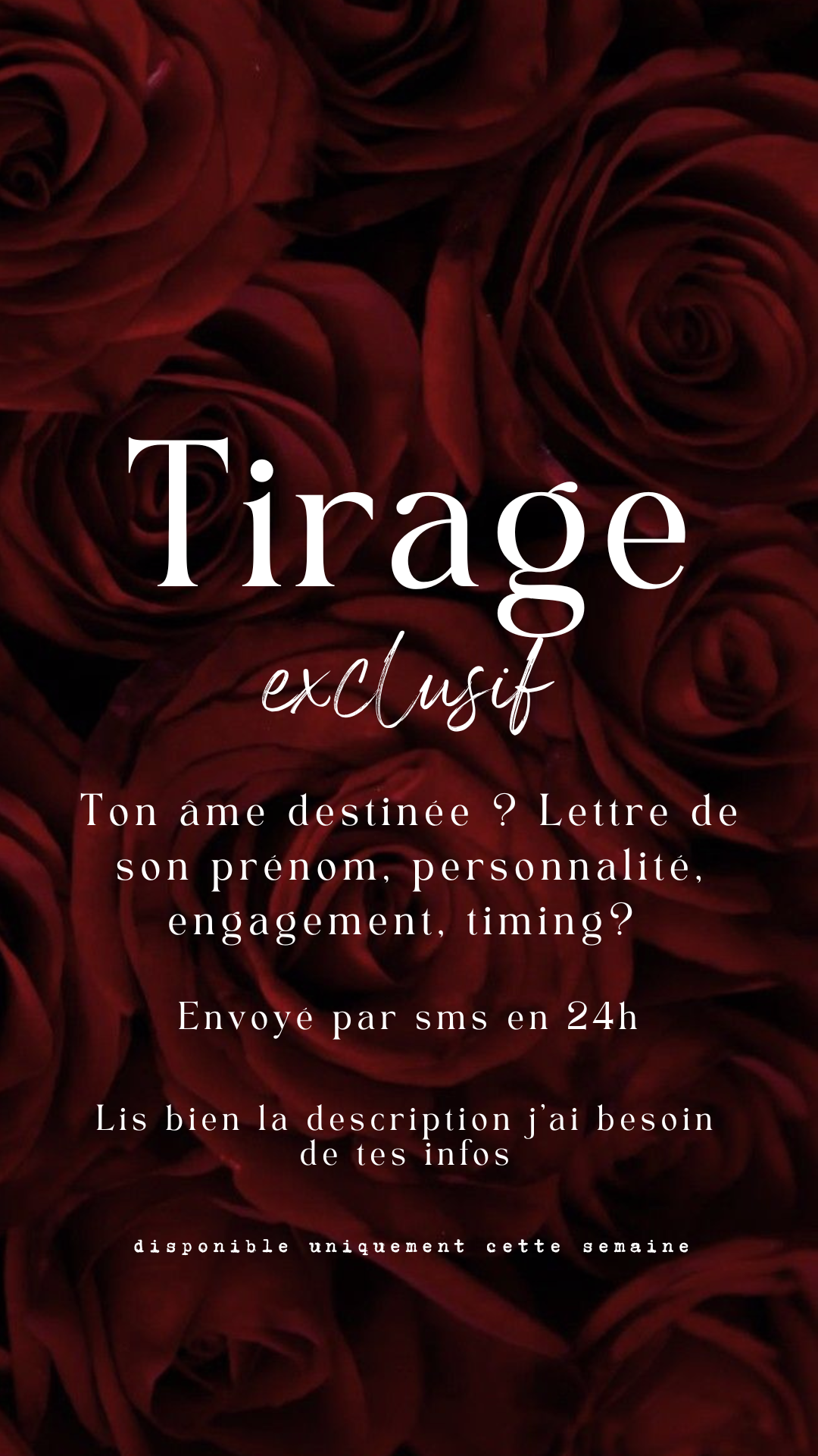 Tirages et soins exclusifs