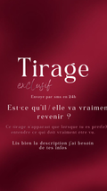 -25% Tirage exclusif Est-ce qu’il/elle va vraiment revenir ? Envoyé en 24h