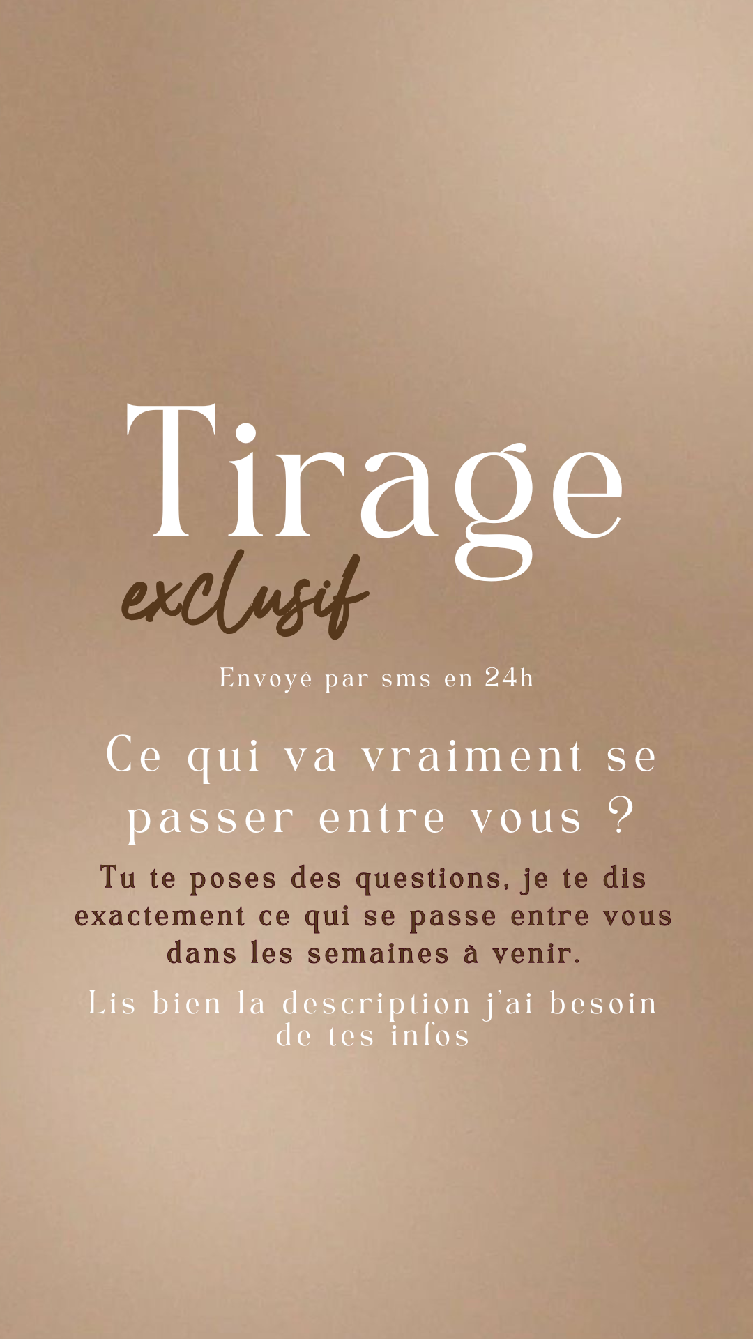 Tirages et soins exclusifs