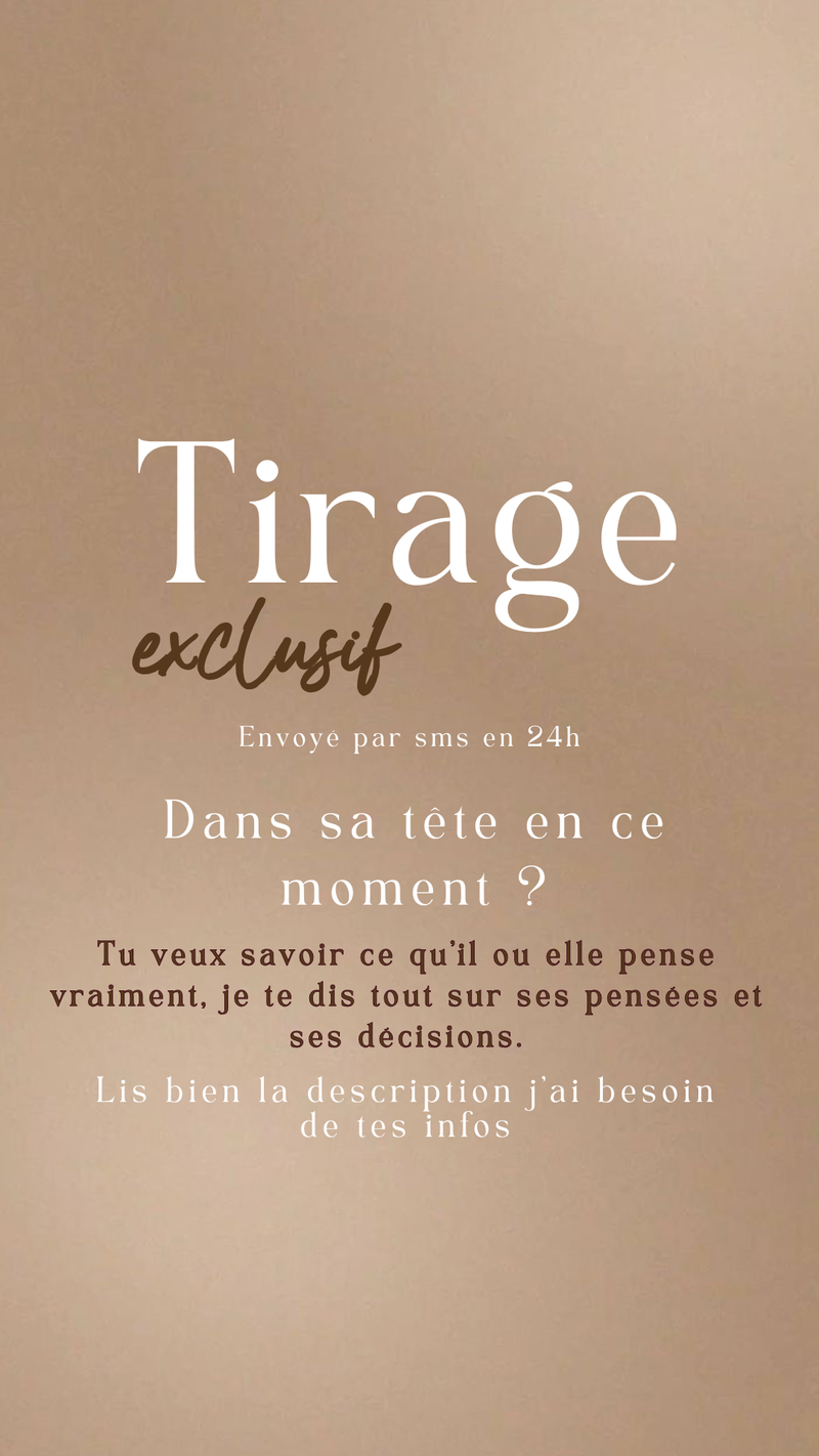 -25% Tirage exclusif Dans sa tête en ce moment ? Envoyé en 24h