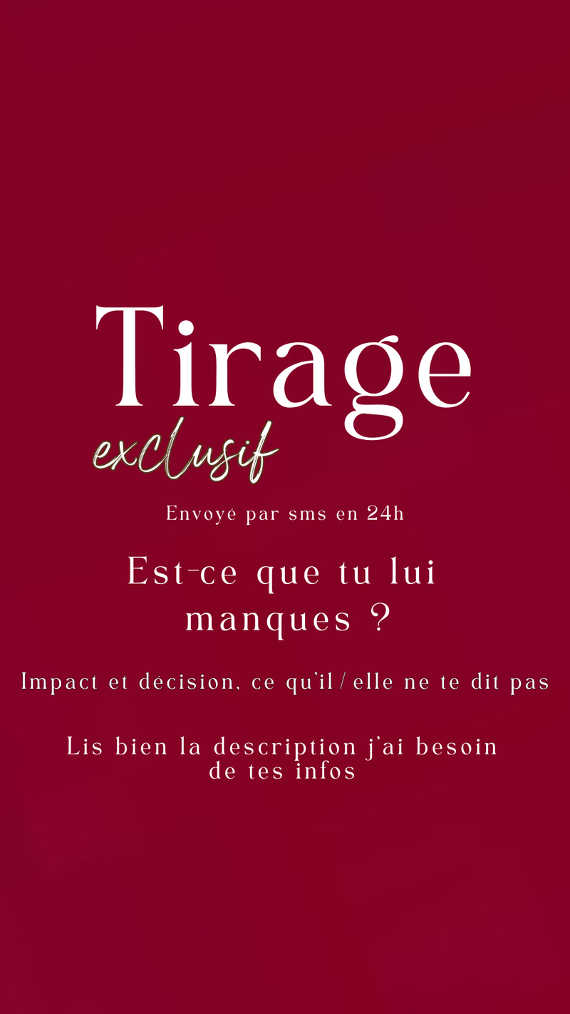 -25% Tirage exclusif Est-ce que tu lui manques ? Envoyé en 24h