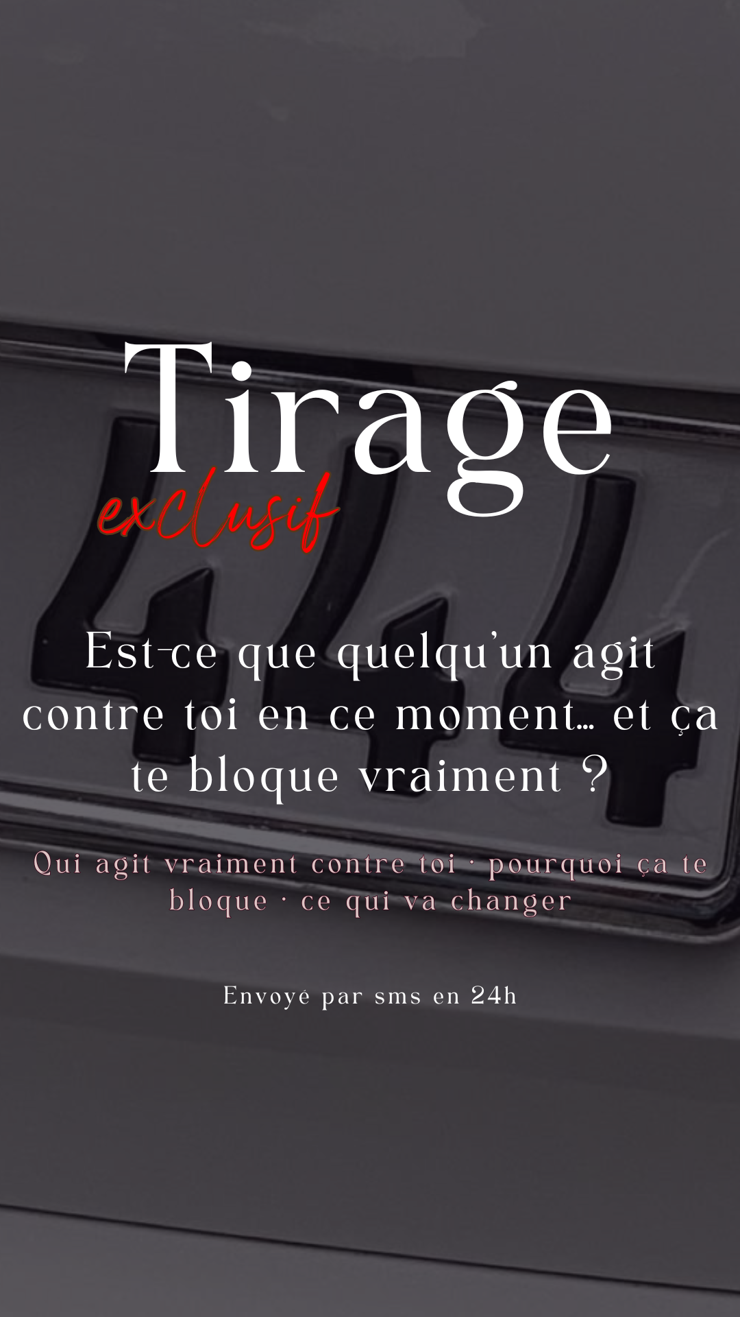 Tirages et soins exclusifs