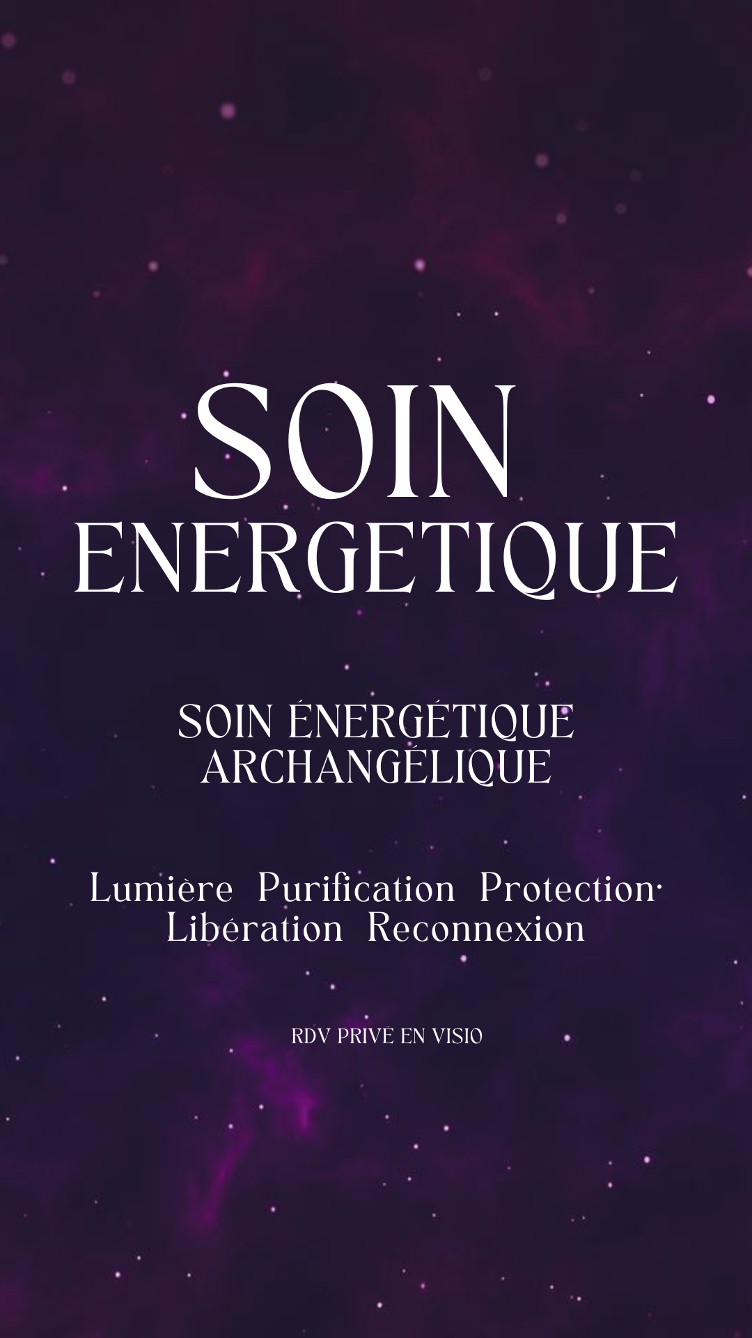 SOIN ÉNERGÉTIQUE ARCHANGÉLIQUE