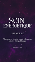 Soin énergétique sur mesure