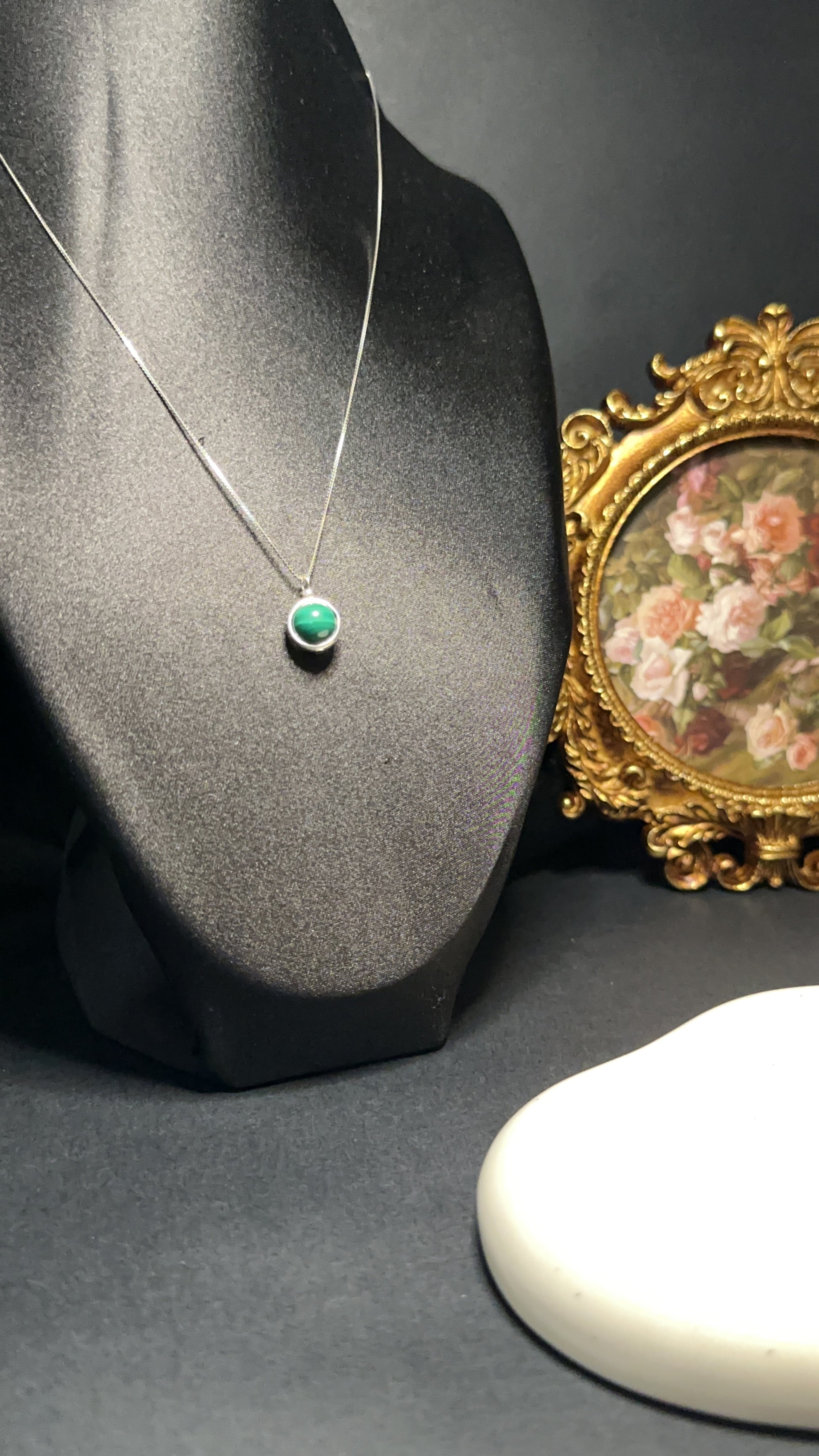 Collier Malachite - Guérison, transformation & harmonie