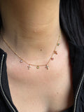 Collier “3 Croix Sacrée coloré” – Triple croix, foi et protection