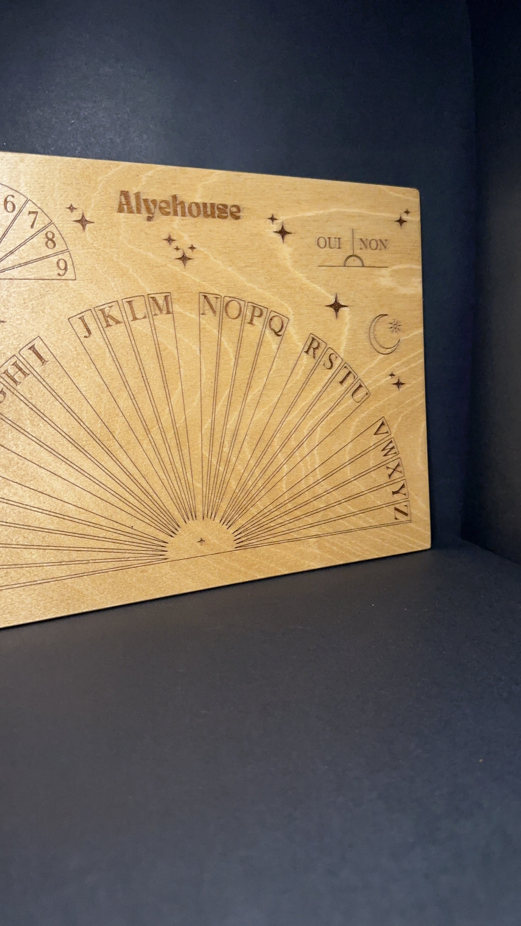 Planche de pratique du pendule