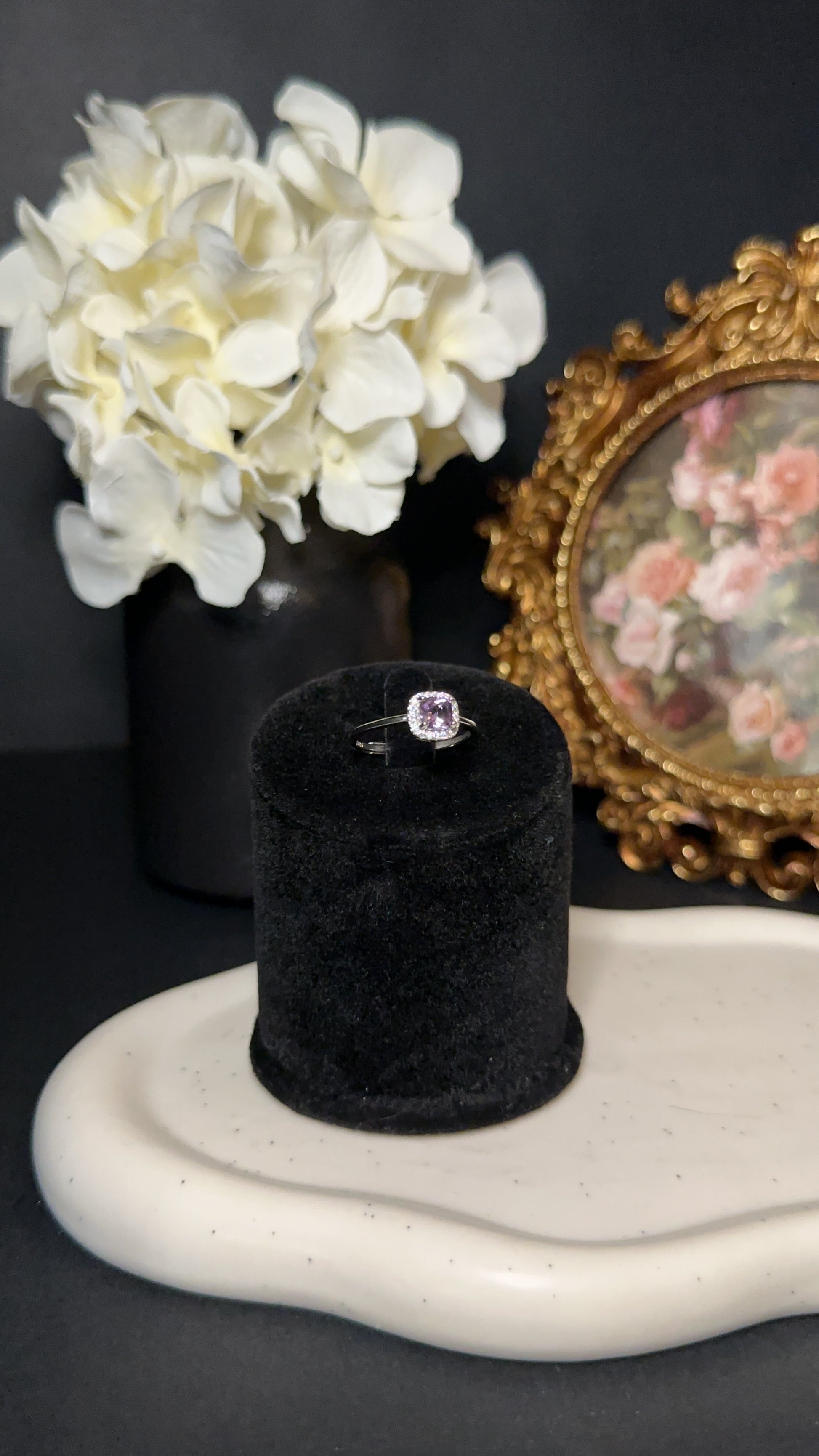 Bague "Eclat" d'Améthyste – Intuition, sérénité & protection