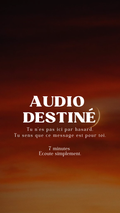 AUDIO DESTINÉ