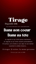 Tirage exclusif 24h Dans son cœur, dans sa tête La vérité derrière ses contradictions. Envoyé en 24h