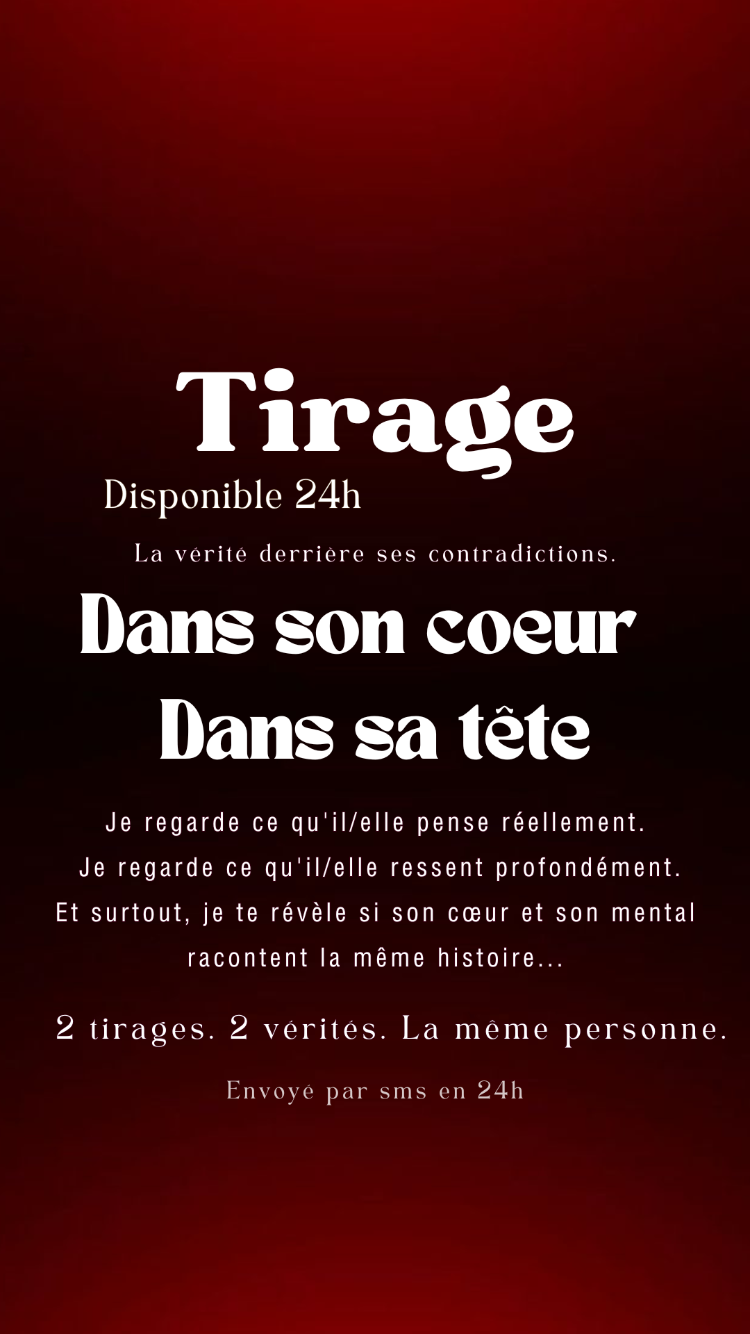 Tirages et soins exclusifs