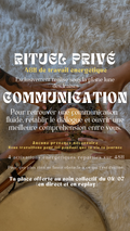 Rituel Privé 48h pleine lune - Communication (place limité)
